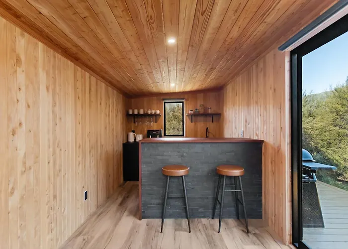 Luxury Container And With Outdoor Bath Luxury tent Wanaka